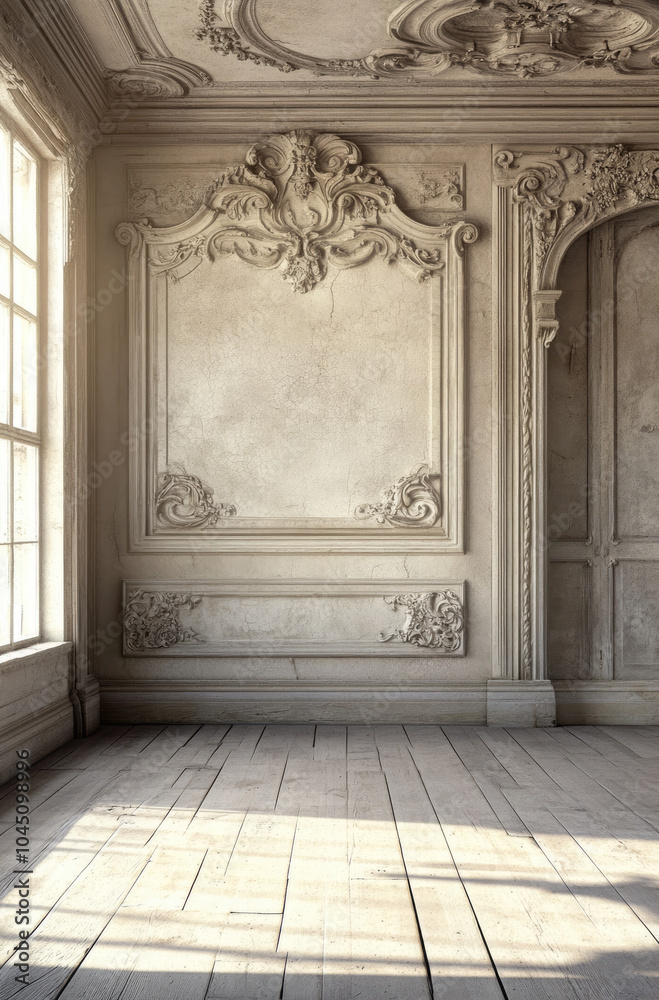 Timeless and Elegant Cream Wall with Intricate Carvings for a Classy Touch Timeless and Elegant Cream Wall with Intricate Carvings for a Classy Touch