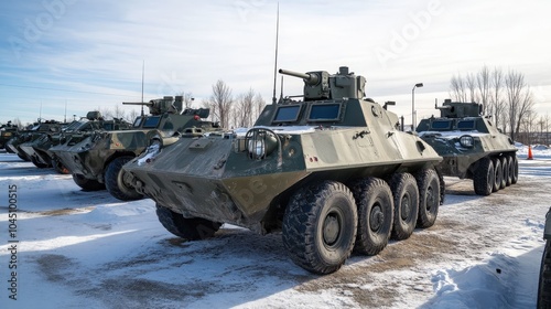 Military Museum in Calgary, Alberta Showcasing Armored Vehicles and Aircraft Exhibit photo