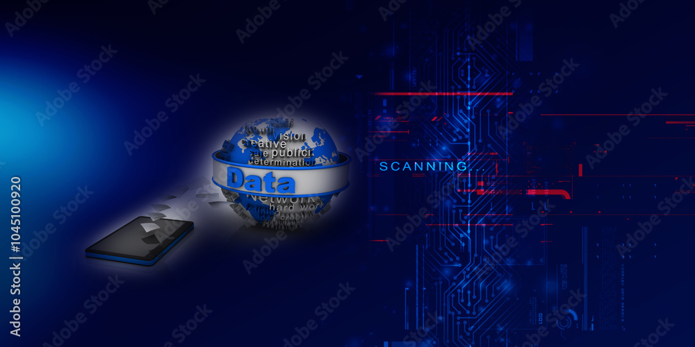 3d rendering mobile data transfer 3d rendering mobile data transfer