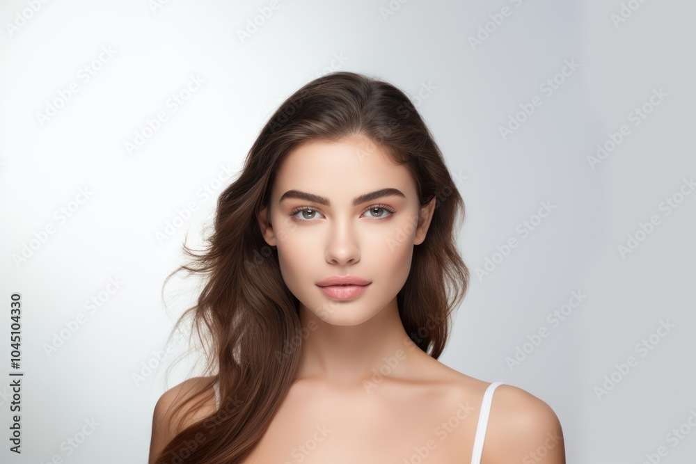 Beautiful young woman portrait adult photo. Beautiful young woman portrait adult photo.