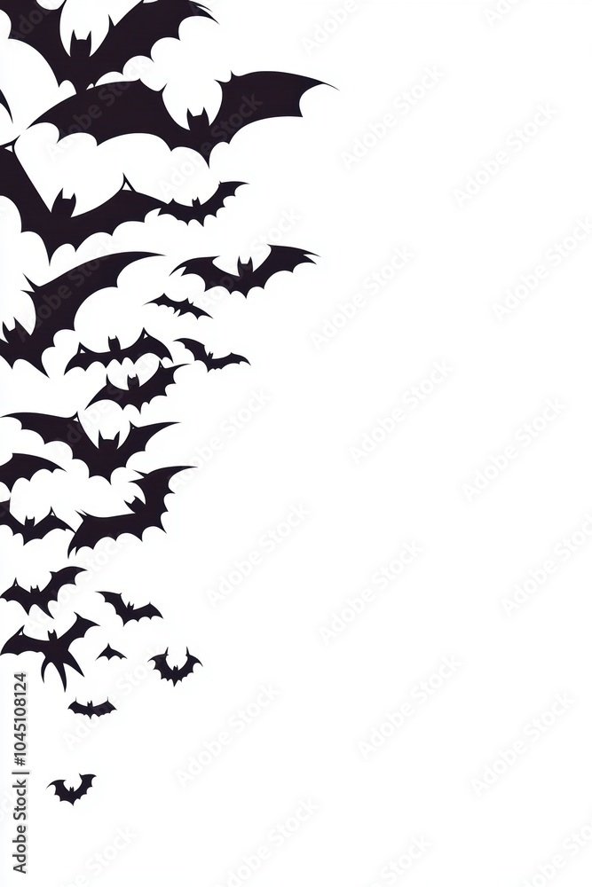 Obraz premium Vector illustration of bat as Halloween decoration element