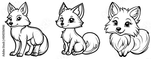 Fox Logo - High Quality Modern Illustration - Ideal for T-shirt graphics