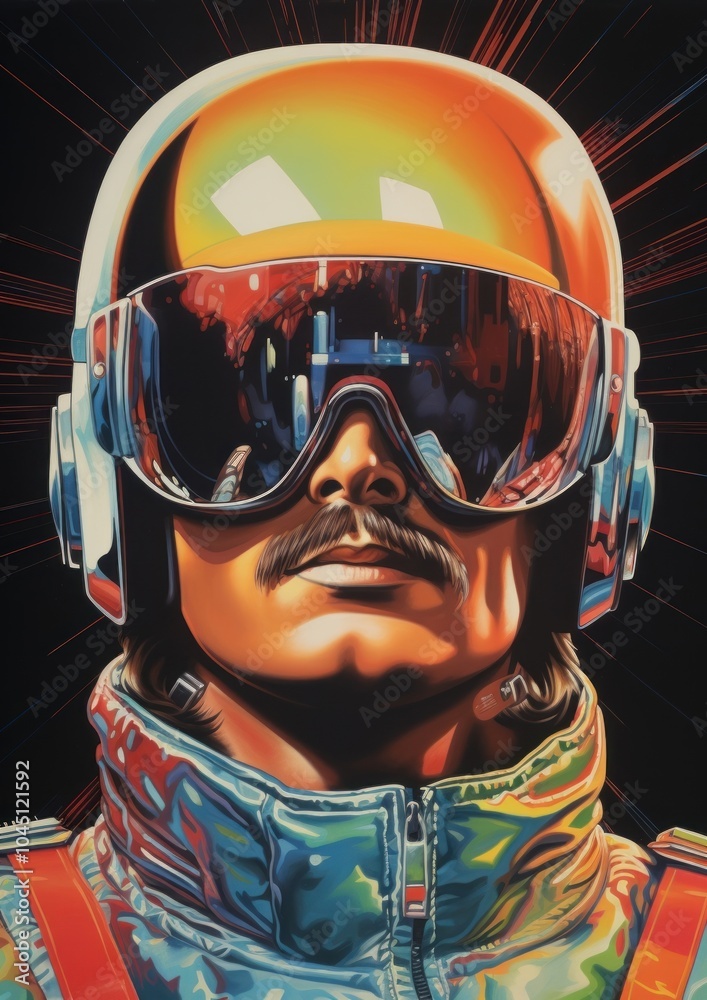 A man helmet adult accessories. A man helmet adult accessories.
