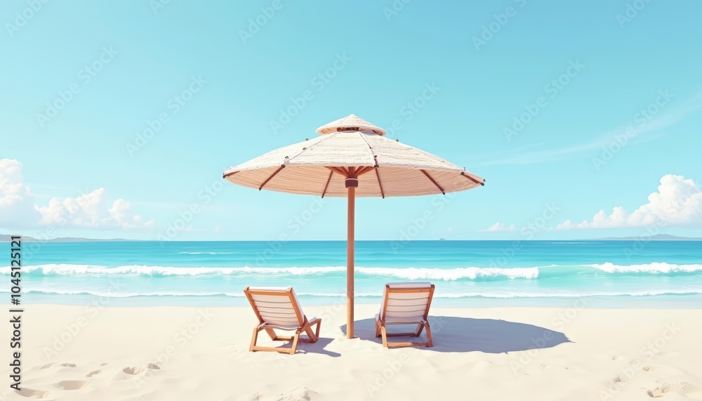 Tranquil beach escape perfect for relaxation Tranquil beach escape perfect for relaxation
