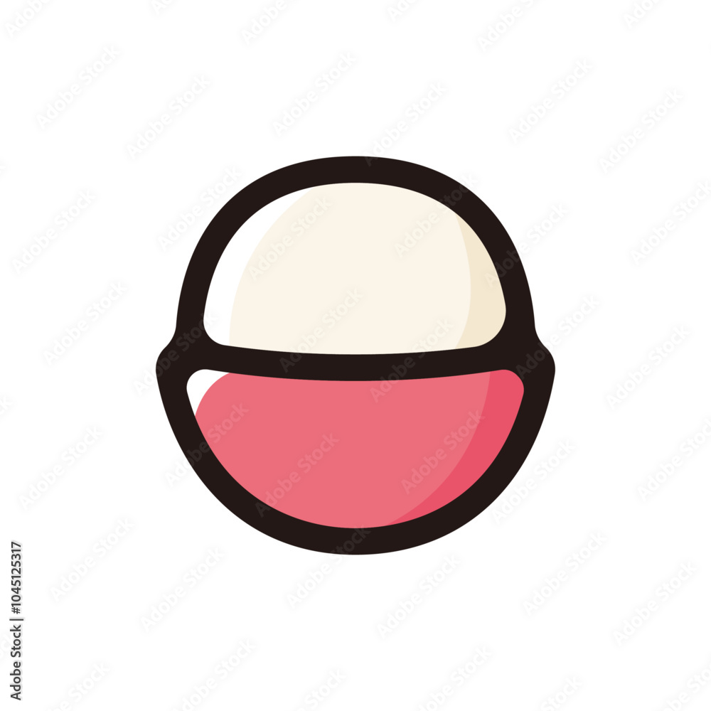 Lychee outline icon for graphic design, apps and websites Lychee outline icon for graphic design, apps and websites