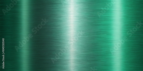  An elegant green brushed metal texture featuring a smooth gradient, creating a modern and sophisticated look. Ideal for backgrounds, presentations, and web designs.