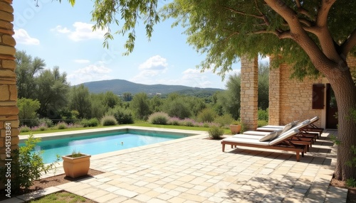  Tranquil poolside escape under the sun