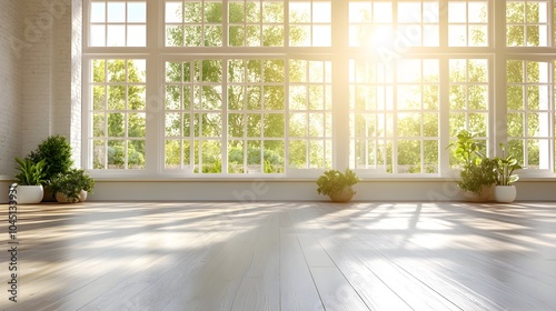 Bright and Airy Yoga Studio...