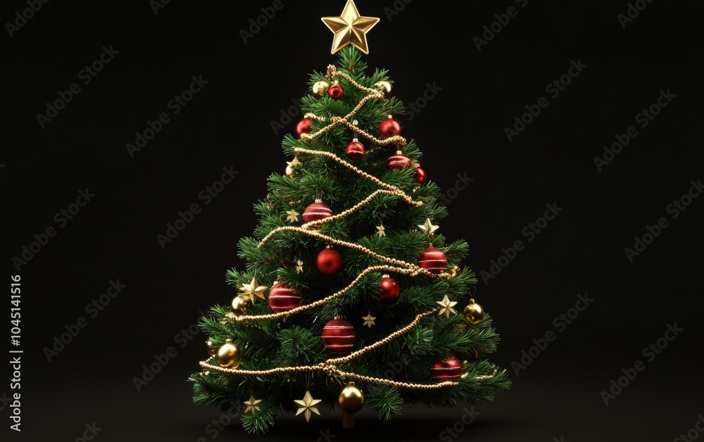 3d vector Christmas Tree 3d vector Christmas Tree
