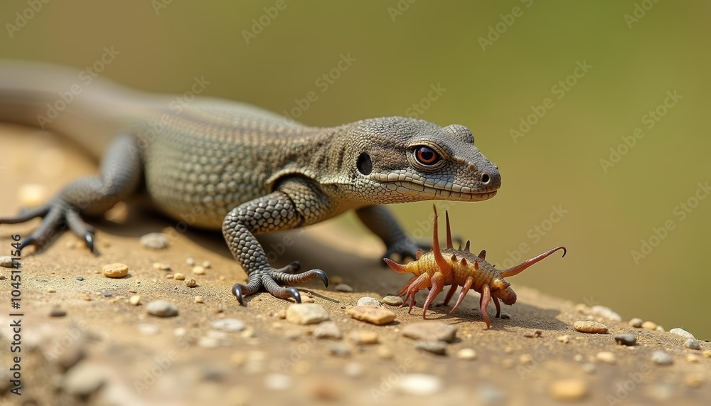 Predator and prey in the wild Predator and prey in the wild