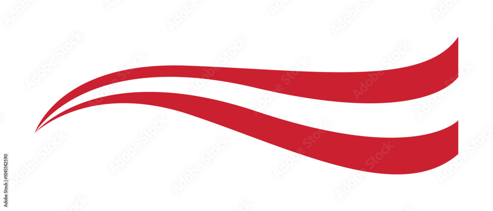 Obraz premium Spain flag, Spanish flag tricolor curvy wave design, spanish wavy flag