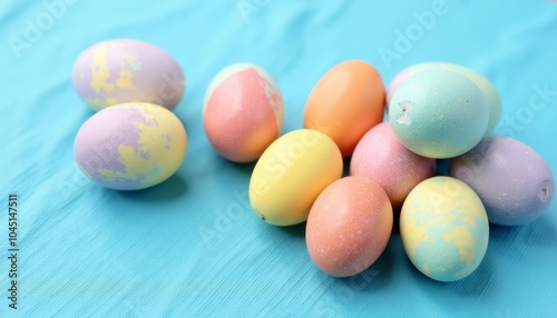 Wallpaper Mural  Vibrant Easter eggs ready to be hunted Torontodigital.ca