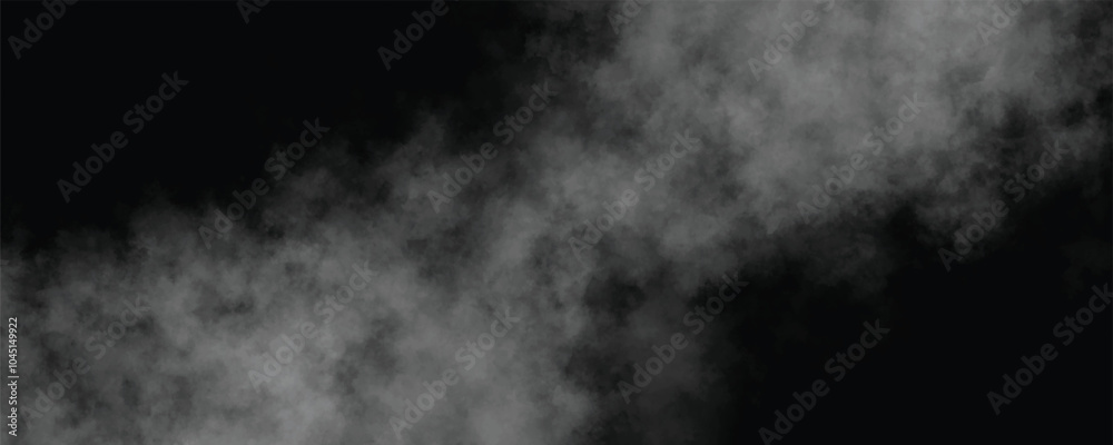 Fototapeta premium A Mysterious Shroud of Shadows Cloaking the Forgotten World Beneath the Stars and Veiled in Silence