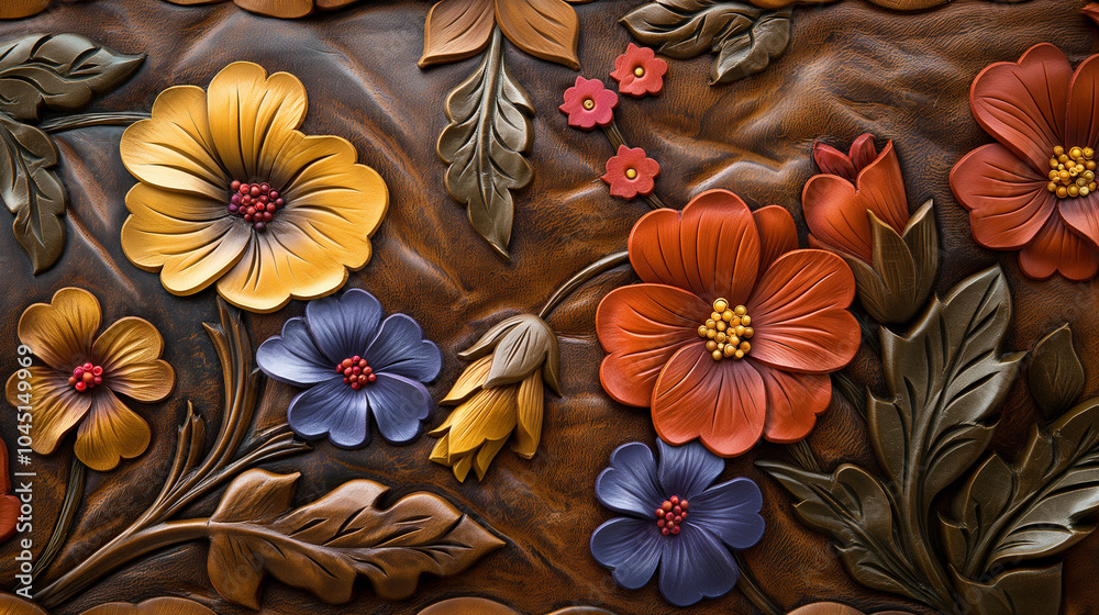 Fototapeta premium leatherwork design