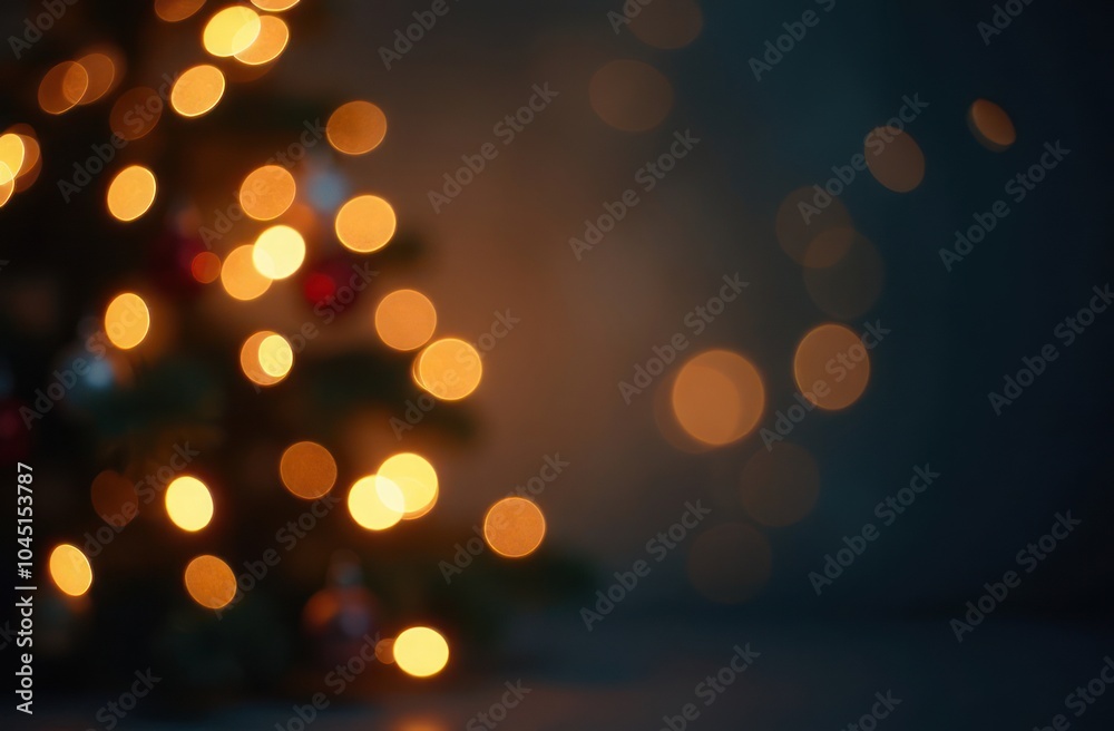 Abstract Christmas blurred illuminated background. Abstract Christmas blurred illuminated background.
