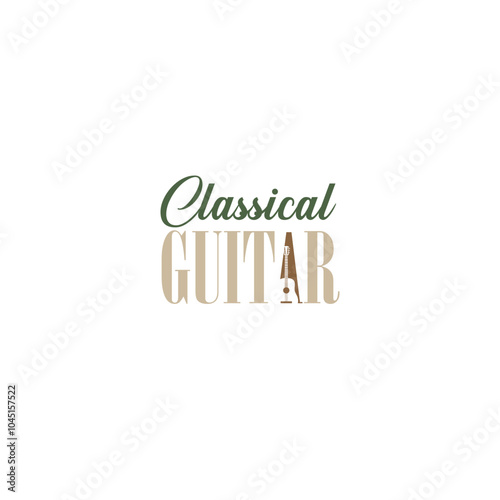 Classical Guitar wordmark logo