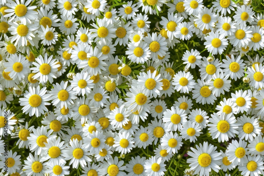 Fototapeta premium Daisy garden backgrounds outdoors flower.