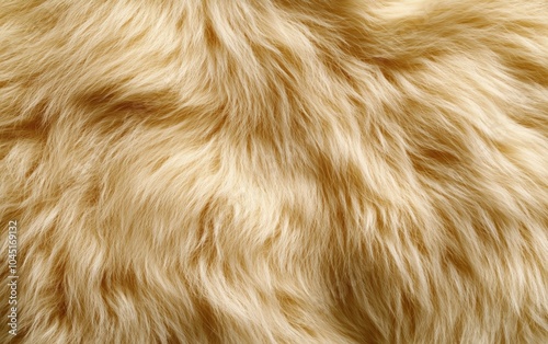 Fur Texture: Soft, fluffy colored fur with a natural, cozy texture, ideal for warm and inviting scenes. 