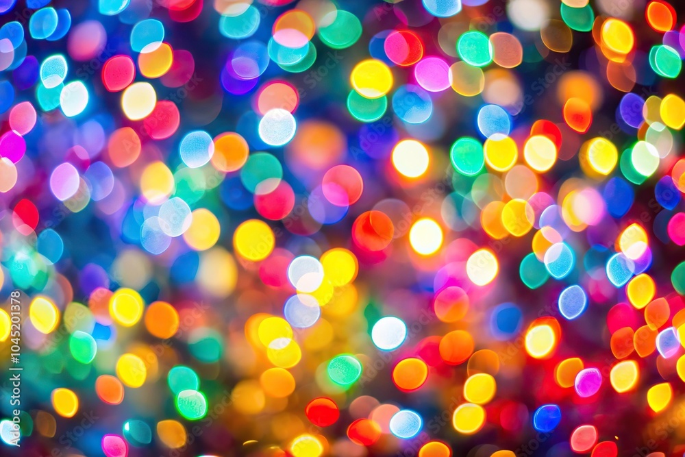 festive celebration with multicolored lights festive celebration with multicolored lights