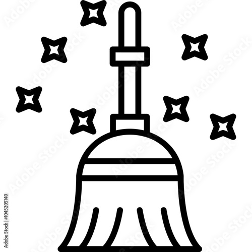 Broomstick Icon