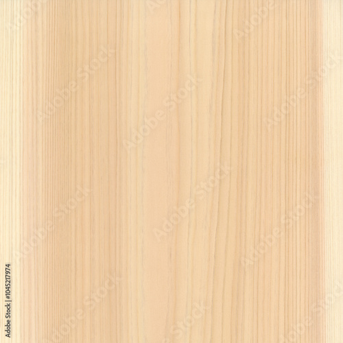 木目がきれいなヒノキの柾目板、白木のテクスチャー