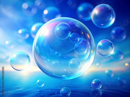 digital-image-showcases bubbles water