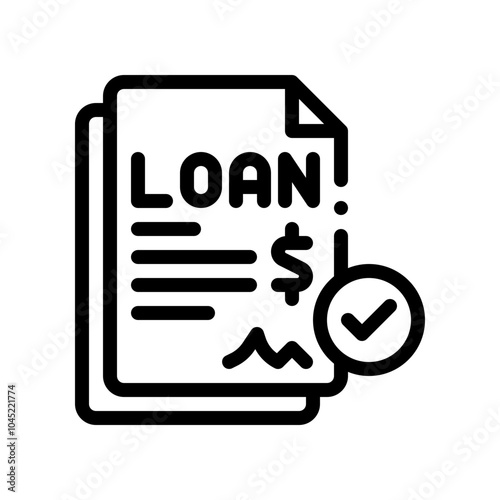 loan line icon