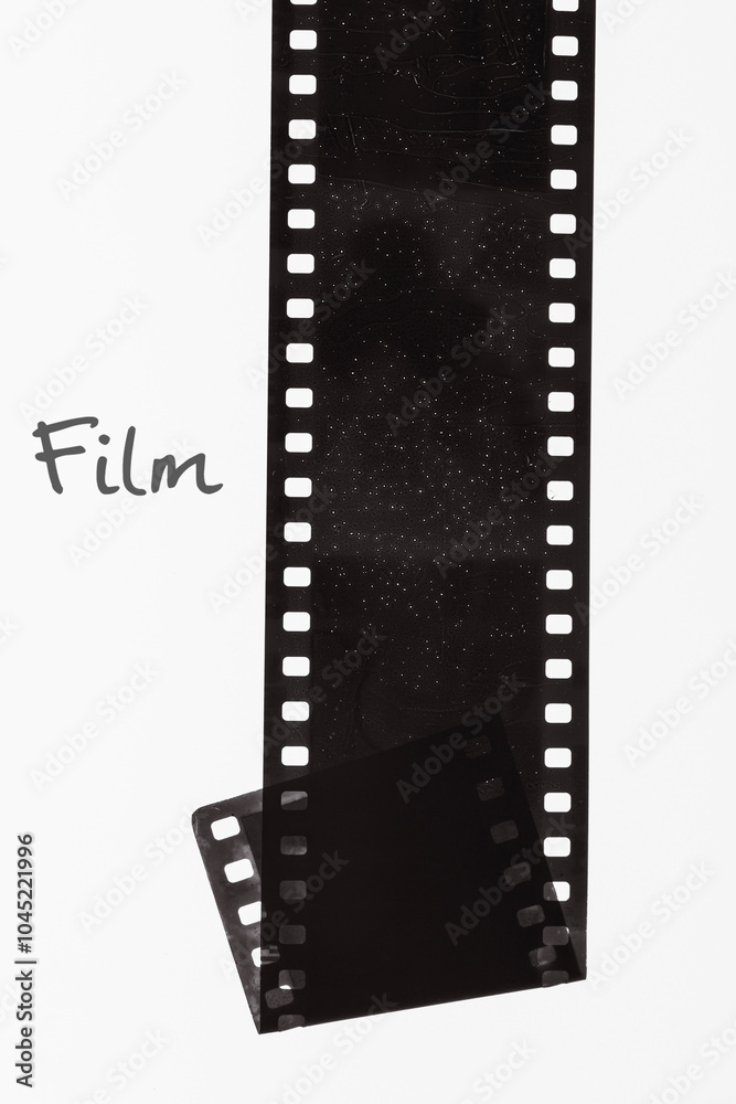 Fototapeta premium 135 Film strip.film frame with white space.