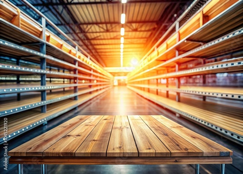 Empty Supermarket Shelves Macro Photography - Shocking Images photo