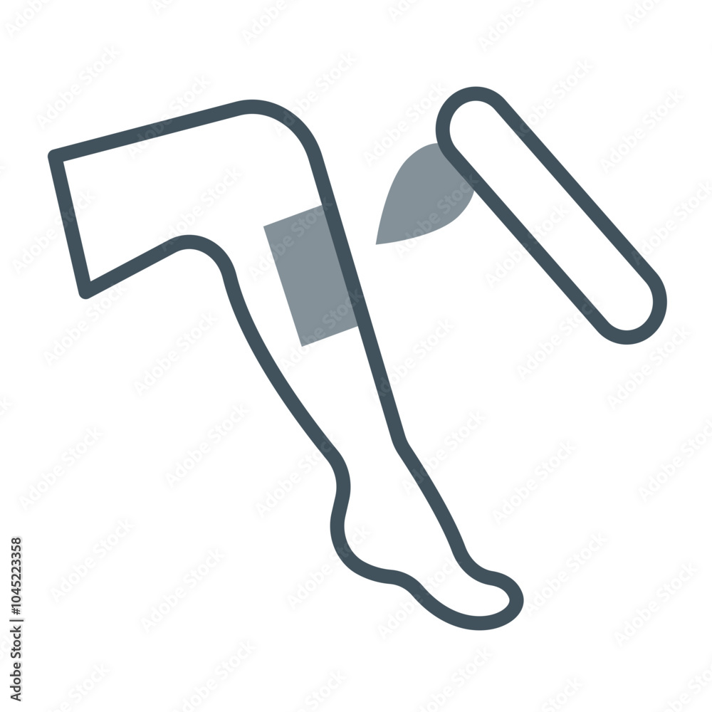Depilation Icon Design Depilation Icon Design