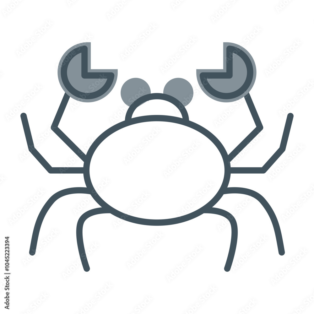 Crab Icon Design Crab Icon Design