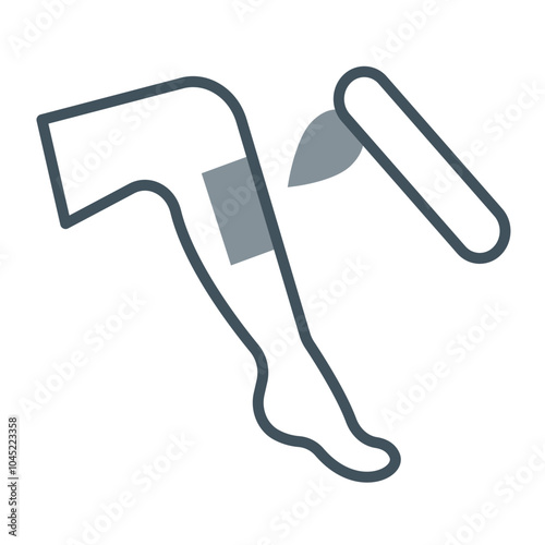 Depilation Icon Design