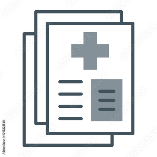 Medical History Icon Design