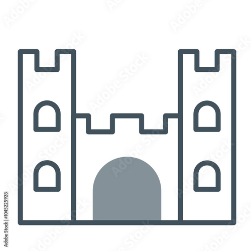 Castle Icon Design