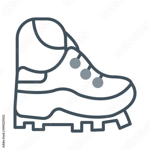 Hiker Icon Design