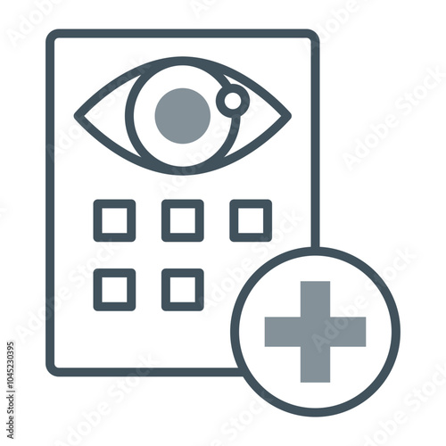 Eye Test Icon Design