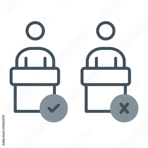 Debate Icon Design