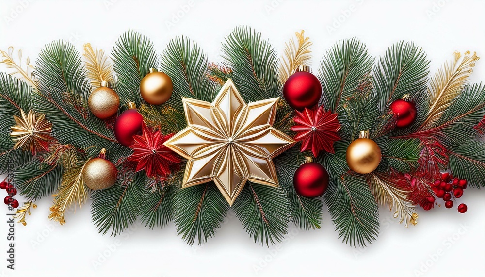 赤色と金色のオーナメントで飾られたクリスマスツリーの枝のボーダーガーランド(red & gold ornament Christmas tree branches border garland)
赤色と金色のオーナメントで飾られたクリスマスツリーの枝のボーダーガーランド(red & gold ornament Christmas tree branches border garland)