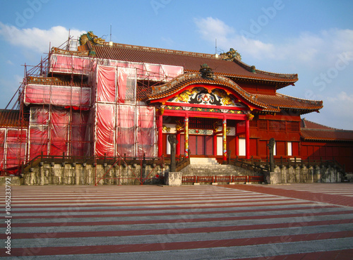 沖縄　首里城(正殿)