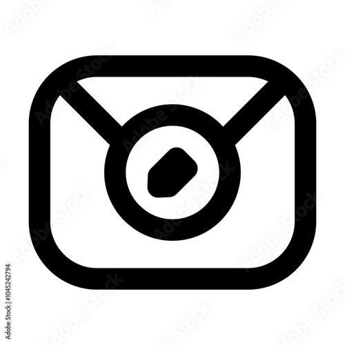 message,message icons, message   icon editable stroke outline icon isolated on white background flat vector illustration. Pixel perfect. 64 x 64.