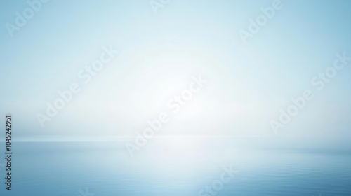 A soft gradient background from light blue to white, creating a calm and minimalistic atmosphere, perfect for presentations, websites, or product displays.