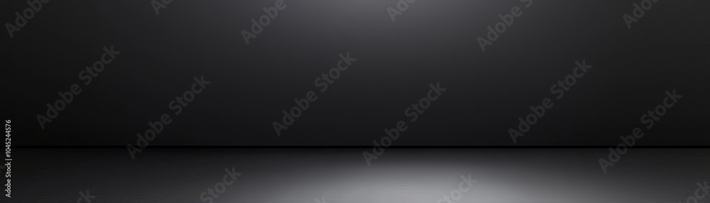 Empty dark studio background with soft lighting, perfect for showcasing products or creative projects. Empty dark studio background with soft lighting, perfect for showcasing products or creative projects.