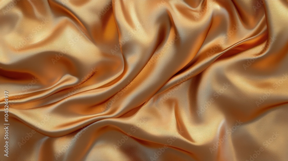 A seamless gold fabric texture with subtle folds and creases, creating a soft, luxurious backdrop for fashion, beauty, or interior design projects A seamless gold fabric texture with subtle folds and creases, creating a soft, luxurious backdrop for fashion, beauty, or interior design projects