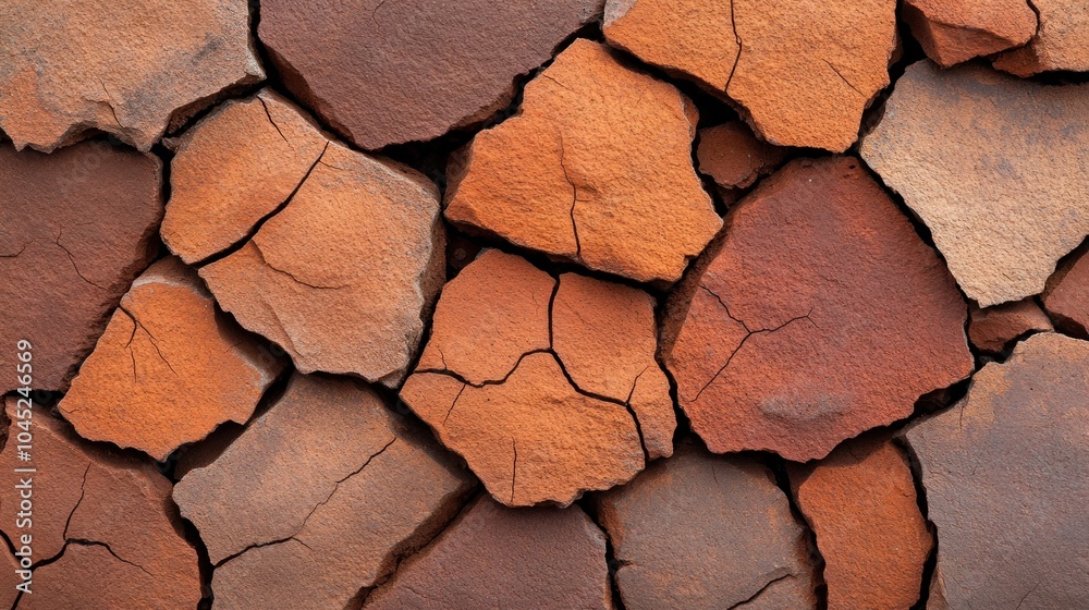 Exploring the beauty of natural earth textures the intricate patterns of cracked clay surfaces. Exploring the beauty of natural earth textures the intricate patterns of cracked clay surfaces.