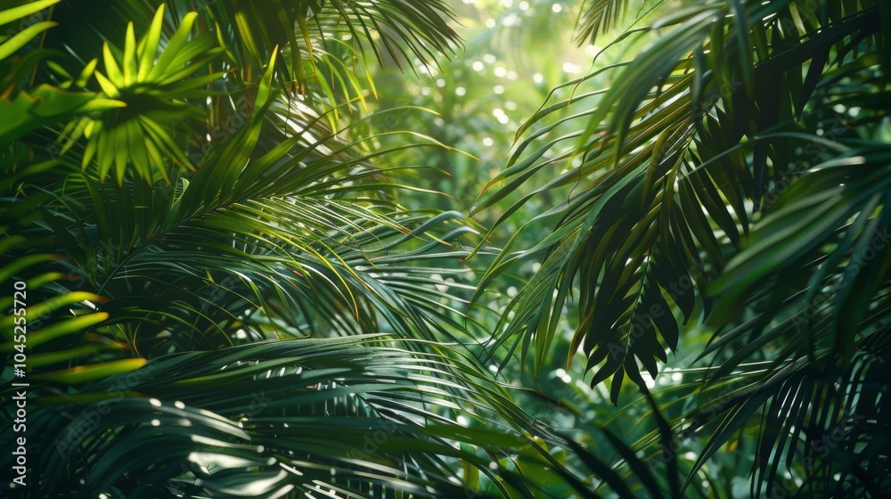 The gentle rustling of leaves can be heard from towering palm trees creating a serene atmosphere. The gentle rustling of leaves can be heard from towering palm trees creating a serene atmosphere.