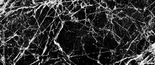 Abstract damaged black vector art background with cracks for cover design, card, flyer, poster. Hand drawn grunge aged  illustration. Monochrome broken old backdrop. Craquelures. Ice. Stone.
