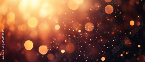Christmas Glow Banner: Festive lights for New Year's Eve night