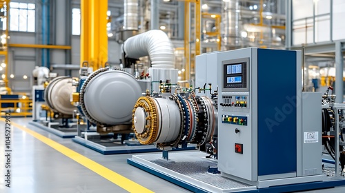 Gas Turbines
These turbines convert the energy from burning gas into mechanical or electrical energy for plant operations.