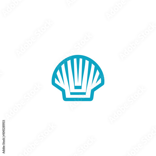 Sea shell logo inspiration. simple pearl shell icons Vector illustration. Shell vector icon