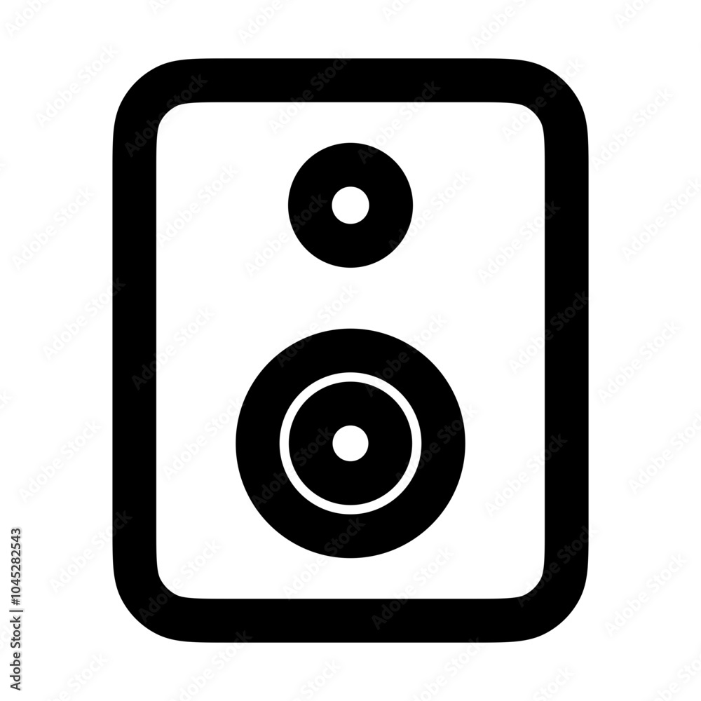 soundbox, soundbox icons, soundbox icon editable stroke outline icon isolated on white background flat vector illustration. Pixel perfect. 64 x 64. soundbox, soundbox icons, soundbox icon editable stroke outline icon isolated on white background flat vector illustration. Pixel perfect. 64 x 64.
